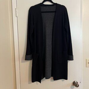 Simple long cardigan